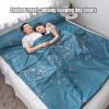 Sleeping Bag Liners Cotton Sleeping Bag Liner, Camping Travel Hotel Sleeping Bag Sheets, Lightweight, Compact and Portable Adult Sleeping Bag Sheet, for All Seasons view 2