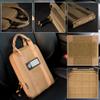 CLTAC Small Soft Pistol Case Compact Tactical Modular Handgun Pack for Firearm Gun Shooting Hunting w/Holster and Mag Holder (Tan-w/1holster) view 4