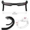 JOTOUCH Full Carbon Fiber Road Bicycle Handlebar Bike Handlebar Cycling Bent Bar Drop Bars 31.8 * 440mm view 2