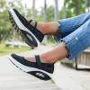 ZBYY Woman Casual Walking Shoes Comfort Sneakers Fashion Mesh Wedge Sneaker Lightweight Nurse Loafers Mary Jane Shoes view 2
