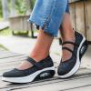 ZBYY Woman Casual Walking Shoes Comfort Sneakers Fashion Mesh Wedge Sneaker Lightweight Nurse Loafers Mary Jane Shoes view 3