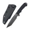 LENGREN F399 DC53 Blade Steel & G10 Handle Fixed Blade Knife with for Outdoor, Tactical, Camping,Hunting and EDC, K Sheath-Black (Black) view 1