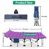 Faysore Camping Cot Cots for Sleeping with Mattress Cots for Camping for Adults with Camfortable Pad Heavy Duty Camping Bed with Carry Bag Folding Cot for Hiking Home Office Nap and Vacation view 3