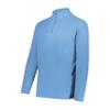 Augusta Sportswear Micro-Lite Fleece 1/4 Zip Pullover Columbia Blue 2XL view 1