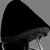 Lexishield Lacrosse Goalie Helmet Shield (Black) view 1