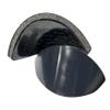 Lexishield Lacrosse Goalie Helmet Shield (Black) view 2