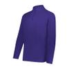 Augusta Sportswear Micro-Lite Fleece 1/4 Zip Pullover Purple XL view 1