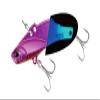 Duo #PPA0595 Metal Garage Plate Vibe for Hairtail, 0.7 oz (20 g), UV Purple Glow Tail view 1