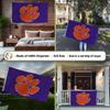 Desert Cactus Clemson University CU Flag - 3 x 5 Feet Tigers Banner, Indoor/Outdoor Durable Fabric, 100% Polyester Design (Style D) view 3