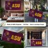 Desert Cactus Arizona State University ASU Flag - 3 x 5 Feet Devils Banner, Indoor/Outdoor Durable Fabric, 100% Polyester Design (Style B) view 3