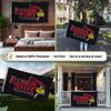Desert Cactus Illinois State University ISU Flag - 3 x 5 Feet Redbirds Banner, Indoor/Outdoor Durable Fabric, 100% Polyester Design (Style A) view 3