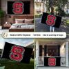 Desert Cactus North Carolina State University NCSU Flag - 3 x 5 Feet Wolfpack Banner, Indoor/Outdoor Durable Fabric, 100% Polyester Design (Style 4) view 3
