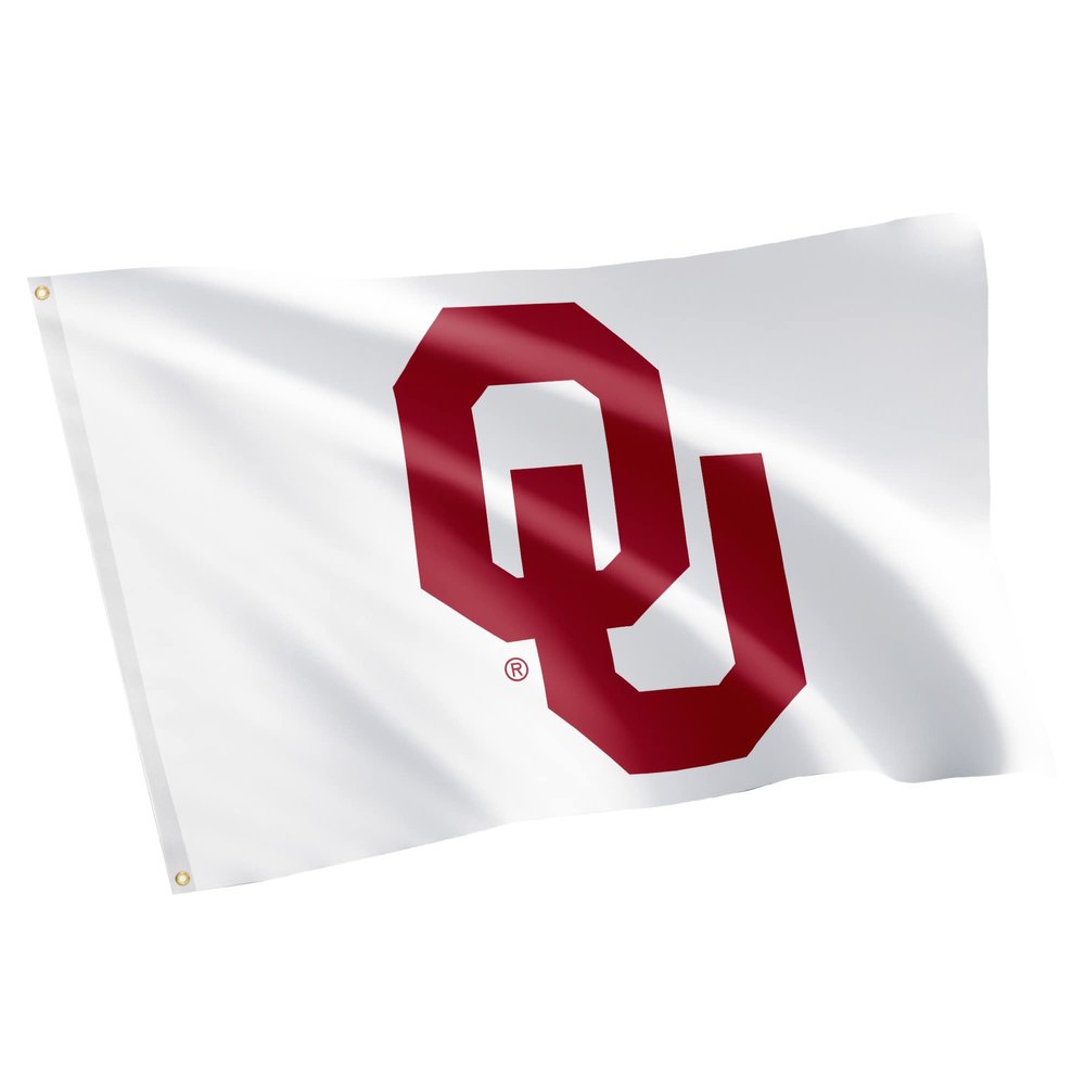Desert Cactus University of Oklahoma UO Flag - 3 x 5 Feet Sooners Banner, Indoor/Outdoor Durable Fabric, 100% Polyester Design (Style E)