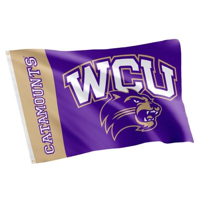 Desert Cactus Western Carolina University Flag Catamounts WCU Banners 100% Polyester Indoor Outdoor 3x5 feet Flags (Team Name)