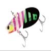 Duo #PPA0594 Metal Garage Plate Vibe for Hairtail, 0.9 oz (26 g), Super Glow Pink Zebra view 1