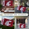 Desert Cactus Washington State University Flag Cougars WSU Cougs Wazzu Banners 100% Polyester Indoor Outdoor 3x5 feet Flags (Team Name) view 3