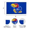 Desert Cactus The University of Kansas TUK Flag - 3 x 5 Feet Jayhawks Banner, Indoor/Outdoor Durable Fabric, 100% Polyester Design (Style A) view 3