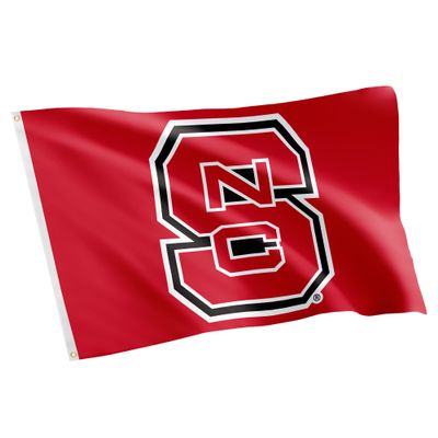 Desert Cactus North Carolina State University NCSU Flag - 3 x 5 Feet Wolfpack Banner, Indoor/Outdoor Durable Fabric, 100% Polyester Design (Style 3)
