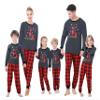 Benaive Matching Family Christmas Pajamas Set Holiday Pjs for Women Men Sleepwear (Multicolor, Reindeer, 12) view 1