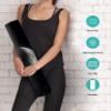 Knsbk Non Slip Yoga Mat TPE Workout Mat for Men Women, Thick Workout Mat with Carrying Strap, Fitness Mats for Exercise, Yoga, Fitness, Pilates, Floor Workouts (72" x 24" x 6mm) view 4