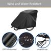 Sqodok Bicycle Trailer Cover, Waterproof Bike Trailer Storage Cover 420D Oxford Material with PU Coating, Kid's Pet Bike Trailer Cover Anti-UV, Windproof, Dustproof, 55x 33x 39 inch view 4