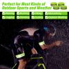 Zubebe 48 Pieces Reflective Bands Reflector Bands for Wrist, Arm, Ankle, Leg, High Visibility Reflective Gear Safety Reflector Tape Straps for Night Walking, Cycling and Running (Green) view 3