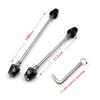 ONIPAX Bike Anti-Theft Locking Skewer 7 Lobe Bicycle Wheel Hub with Key view 3