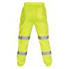 Men's Cycling Rain Pants Waterproof Outdoor Hiking Mountain Work Pant Safety Coated Softshell Biking Trousers (Green,3X-Large) view 2