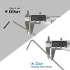 17 Pack Heavy Duty Metal Tent Stakes for Outdoor Decorations, Gardening & Canopies, Christmas Decorations view 3