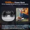 ZMNT LED Camping Lantern Rechargeable 1400LM, Up to 420H Running Time Camping Tent RGB Light, 10400mAh Emergency Hanging Light for Hurricane, Power Outages, Home, Hiking view 2