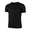 dPois Boys' Short Sleeve T-Shirt Quick Dry Swim Shirts UV Rash Vest Active Athletic Performance Gym Shirts Black 6-7 Years view 1