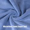 Wuwahold Microfiber Gym Towels Bigger Size Super Soft for Exercise Fitness, Sports, Workout, 380-GSM 15-Inch x 31-Inch Quick-Drying Towels (3 Pack, Pure Blue) view 2