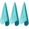 Wuwahold Microfiber Gym Towels Bigger Size Super Soft for Exercise Fitness, Sports, Workout, 380-GSM 15-Inch x 31-Inch Quick-Drying Towels (3 Pack, Green) view 1