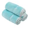 Wuwahold Microfiber Gym Towels Bigger Size Super Soft for Exercise Fitness, Sports, Workout, 380-GSM 15-Inch x 31-Inch Quick-Drying Towels (3 Pack, Green) view 2