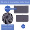 Wuwahold Microfiber Gym Towels Bigger Size Super Soft for Exercise Fitness, Sports, Workout, 380-GSM 15-Inch x 31-Inch Quick-Drying Towels (3 Pack, Pure Purple) view 2