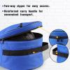 Harrison Howard Motorcycle Helmet Bag Waterproof Helmet Bag Storage Carring Bag Royal Blue view 3