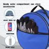 Harrison Howard Motorcycle Helmet Bag Waterproof Helmet Bag Storage Carring Bag Royal Blue view 4
