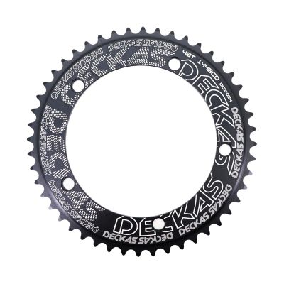 DJC 144BCD Bike Chainring Fixed Gear Fixie Track Bike 1/2 * 1/8" Single Speed Round Chainring 44 46 48 50 52 54 56 56 58 60T Chainwheel (54T)