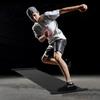 LAERPER Portable Icehockey Slide Board Training Aid,Home Gym Equipment for Workout and Balance Cardio Exercise,Glide Training to Improve Agility with Shoe Booties and Carrying Bag Included view 3