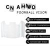 CNAHIWO Football Visor - Football Helmet Eye-Shield (Clear Anti-Fog) view 2