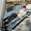 EVER ADVANCED Folding Camping Cot for Adults, Compact Sleeping Cots with Side Pocket, Portable Heavy Duty Foldable Camp Bed with Carry Bag for Outdoor, Travel, Grey view 4