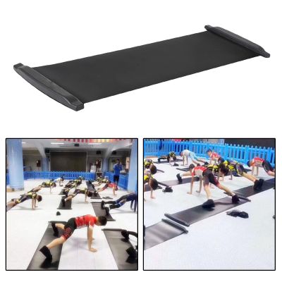 LAERPER Slide Board - Workout Board for Fitness Training and Therapy with Shoe Booties and Carrying Bag Included