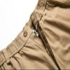 AIFARLD Men's Cargo Pants with Pockets Cotton Hiking Sweatpants Casual Athletic Jogger Sports Outdoor Trousers Relaxed Fit Khaki view 4