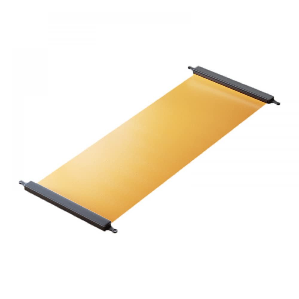 LAERPER Slide Board, with End Stops, Sliding Booties, Mesh Carrying Bag and Exercise Guide for Low Impact Balance Training (Skating, Hockey)