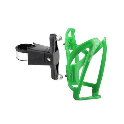 Beyori Bike Bottle Holder, Premium MTB Bicycle Water Bottle Holder Cage Bracket Fit 50-75 mm Bottle with Secure Screw Mounting, Perfect for Cycling, Commuting (Color : Green)