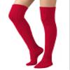 Leoparts Cable Knit Thigh High Socks for Women Over the Knee Boot Socks Extra Long Leg Warmer Winter Stockings view 2
