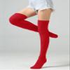 Leoparts Cable Knit Thigh High Socks for Women Over the Knee Boot Socks Extra Long Leg Warmer Winter Stockings view 3
