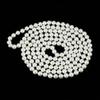 1920s Long Fake Pearls Strand Necklace Layered Retro Vintage Imitation Round Beaded Ball for Women Flapper Party Wedding Costume Party Halloween Jewelry Mother's Day Gift-White view 3