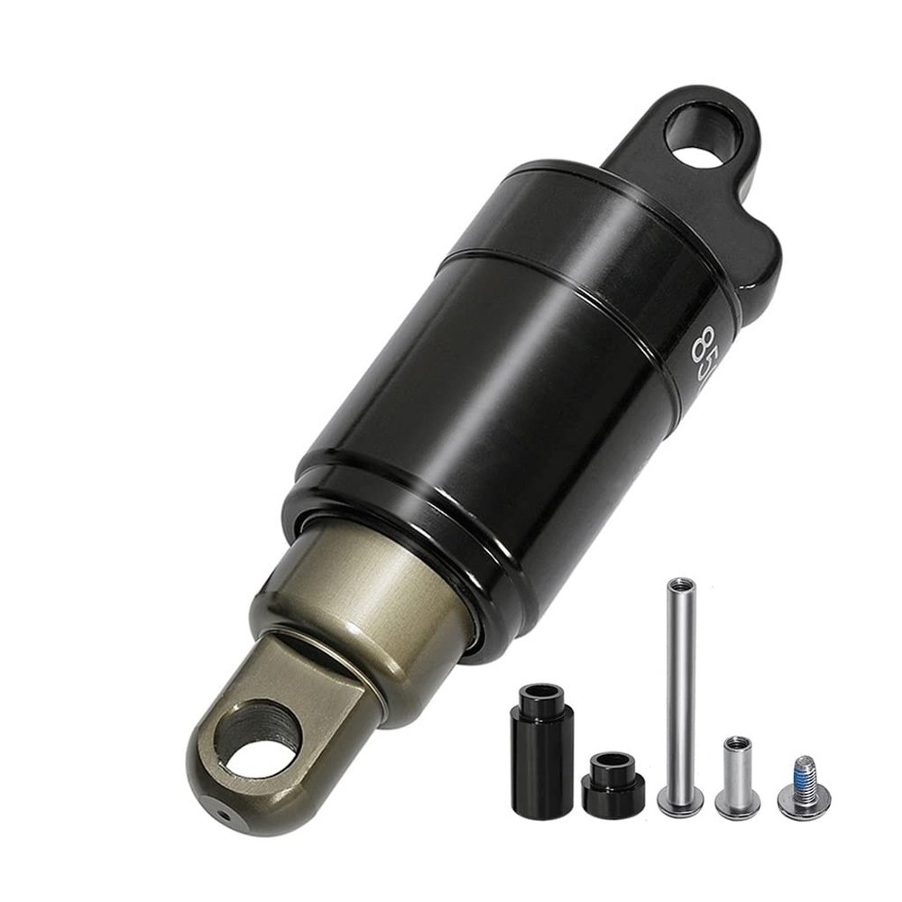Bicycle Rear Shock Absorber, Integrated Oil Spring 125mm / 150mm / 165mm Bicycle Shock Absorber Shock Absorber Outdoor Off-road Road Bike (Size : 190mm/1000Lbs)