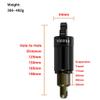 Bicycle Rear Shock Absorber, Integrated Oil Spring 125mm / 150mm / 165mm Bicycle Shock Absorber Shock Absorber Outdoor Off-road Road Bike (Size : 190mm/1000Lbs) view 2